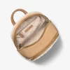 Rhea Rucksack aus Wildleder und Kunstfell (mittelgroß) Rhea Rucksack aus Wildleder und Kunstfell (mittelgroß)