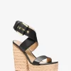 Rhoda Leder-Plateausandalen Rhoda Leder-Plateausandalen