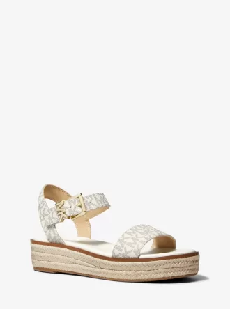 Richie Signature Logo Plateau-Espadrille-Sandale