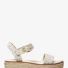 Richie Signature Logo Plateau-Espadrille-Sandale Richie Signature Logo Plateau-Espadrille-Sandale