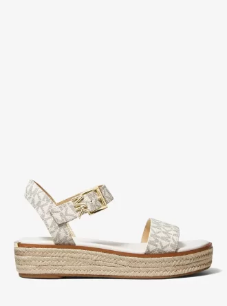Richie Signature Logo Plateau-Espadrille-Sandale