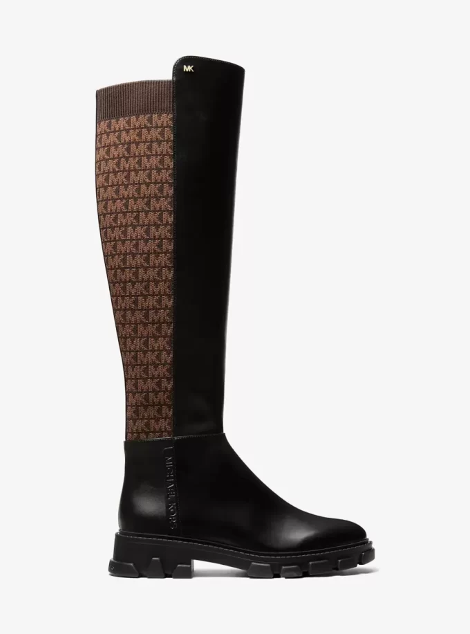 Ridley Logo Stretch Strickstiefel Ridley Logo Stretch Strickstiefel