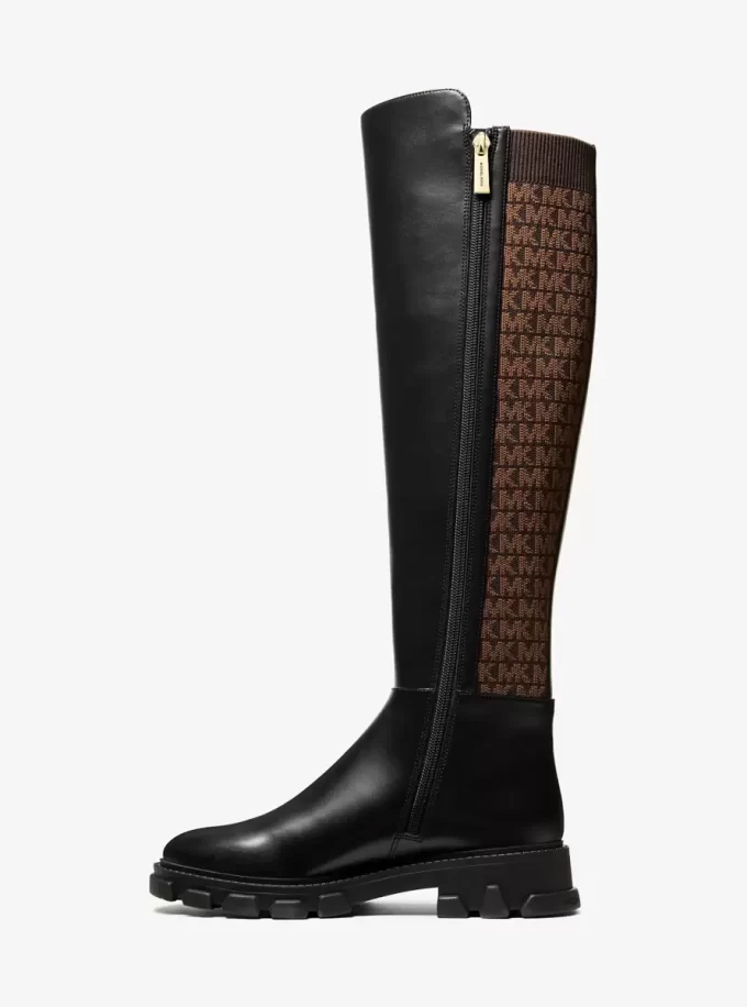 Ridley Logo Stretch Strickstiefel Ridley Logo Stretch Strickstiefel