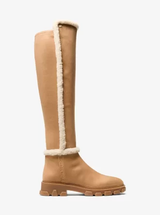Ridley Reitstiefel mit Kunstfellbesatz