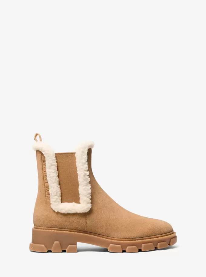 Ridley Wildleder- und Kunstfellstiefel Ridley Wildleder- und Kunstfellstiefel