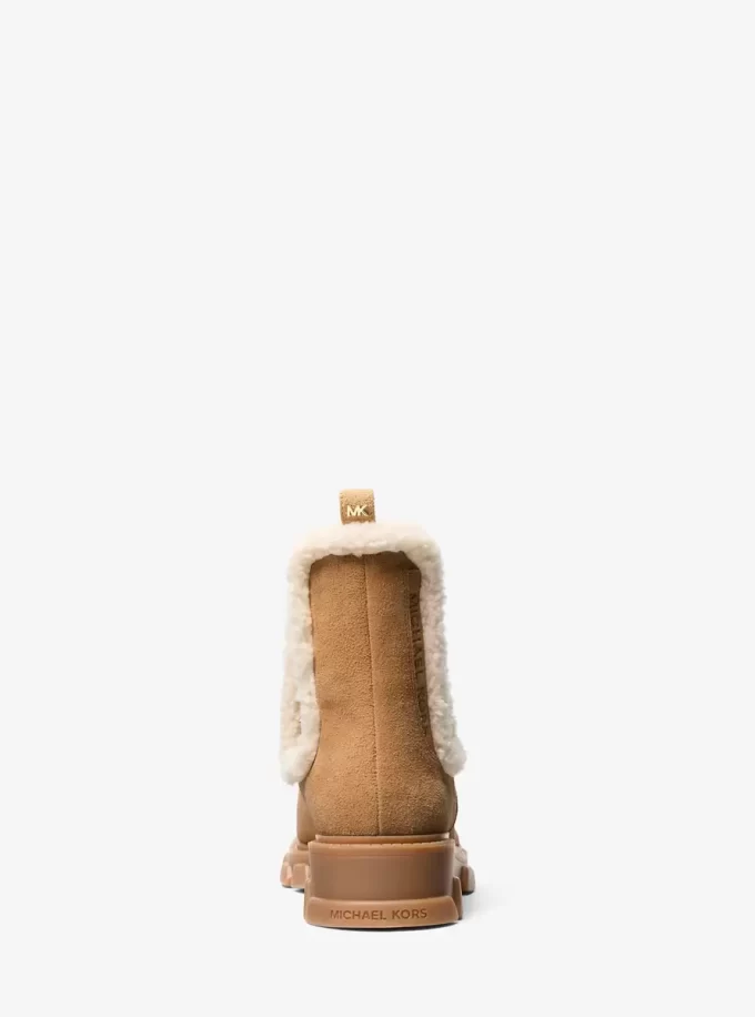 Ridley Wildleder- und Kunstfellstiefel Ridley Wildleder- und Kunstfellstiefel