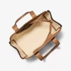 Romee Große Tragetasche aus Leder mit charakteristischem Logo Romee Große Tragetasche aus Leder mit charakteristischem Logo