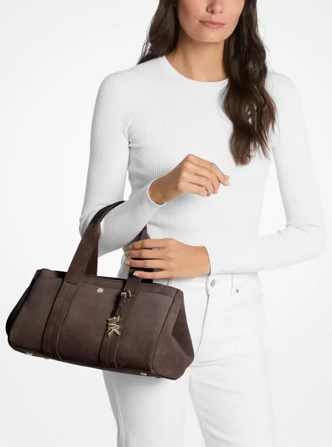 Romee Kleine Wildledertasche