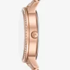 Roségoldfarbene Melissa Pavé-Armbanduhr Roségoldfarbene Melissa Pavé-Armbanduhr