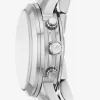 Runway Rhodium-plattierte Edelstahl-Dreifachwickeluhr Runway Rhodium-plattierte Edelstahl-Dreifachwickeluhr