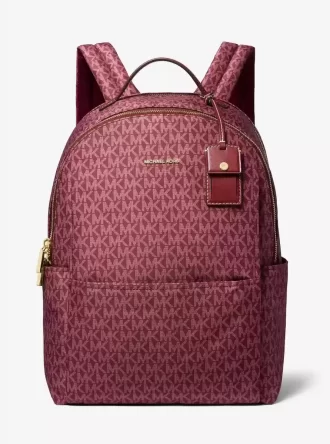 Sable Rucksack mit großem, aufgedrucktem Logo