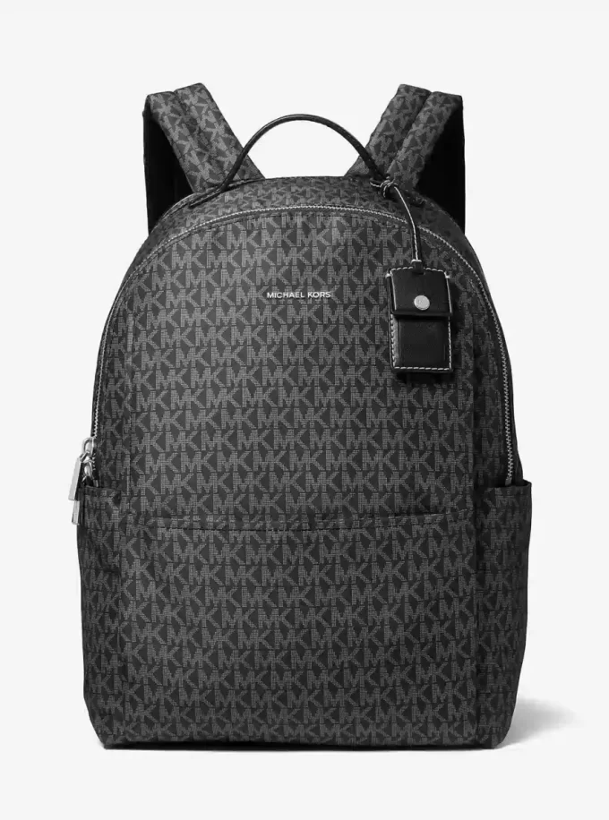 Sable Rucksack mit großem, aufgedrucktem Logo