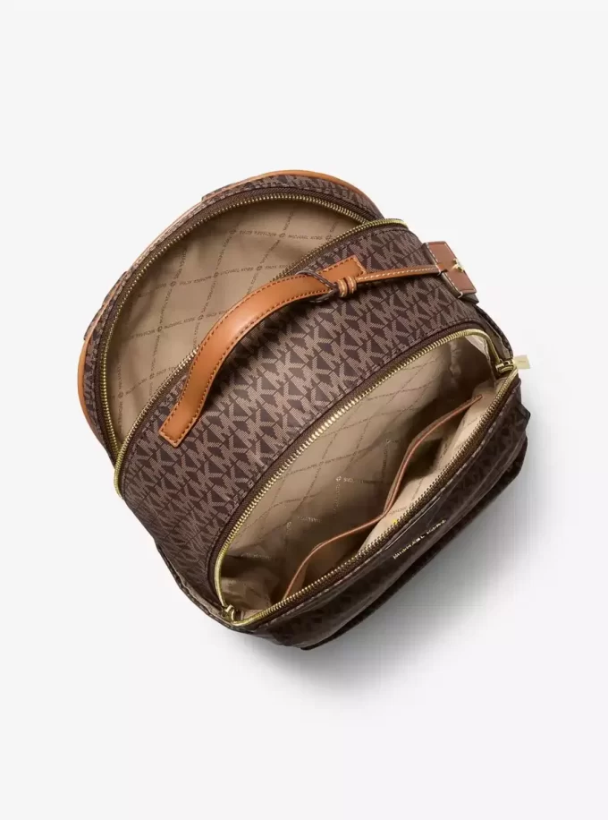 Sable Rucksack mit großem, aufgedrucktem Logo