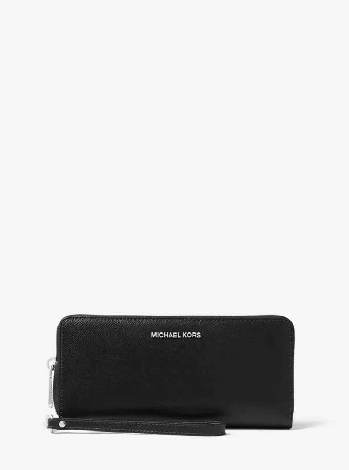 Saffiano-Leder-Portemonnaie Continental Saffiano-Leder-Portemonnaie Continental