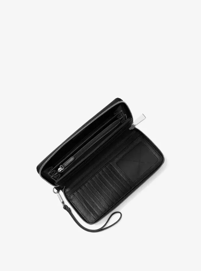 Saffiano-Leder-Portemonnaie Continental Saffiano-Leder-Portemonnaie Continental