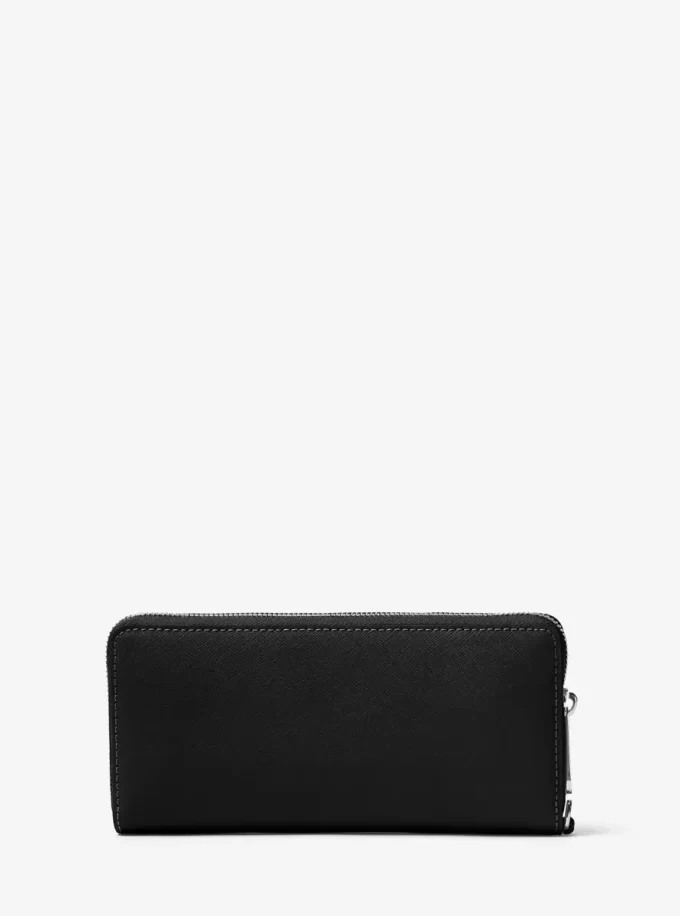 Saffiano-Leder-Portemonnaie Continental Saffiano-Leder-Portemonnaie Continental