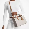 Scarlett Medium Signature Logo Satchel Scarlett Medium Signature Logo Satchel