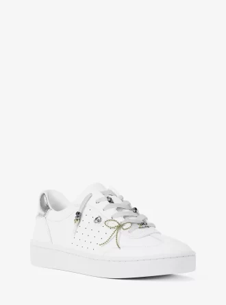 Scotty Sneaker aus Leder mit Verzierungen