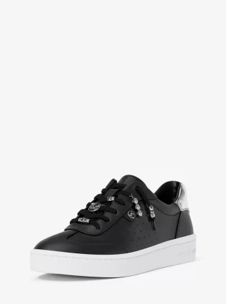 Scotty Sneaker aus Leder mit Verzierungen