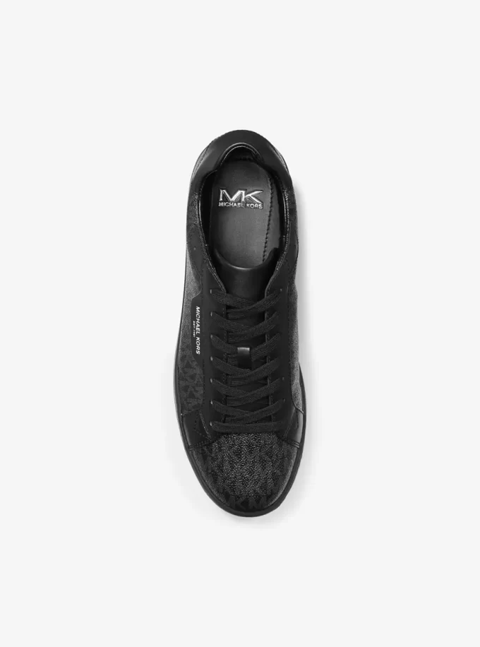 Seating Logo und Leder-Sneaker Seating Logo und Leder-Sneaker
