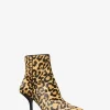 Selina Stiefelette aus Kalbsfell mit Leopardenmuster