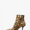 Selina Stiefelette aus Kalbsfell mit Leopardenmuster