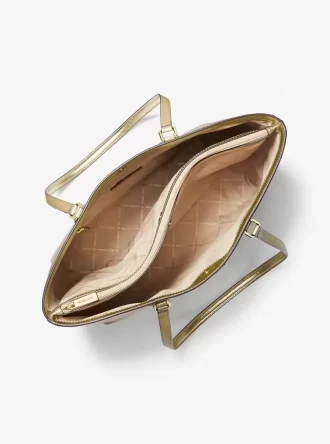 Sheila Große Metallic-Tragetasche