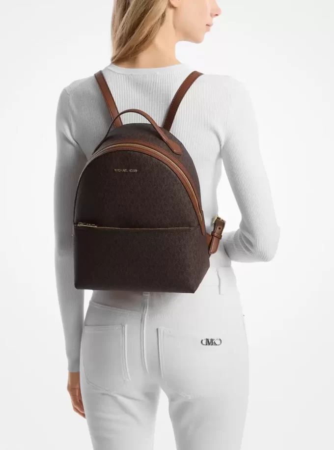 Sheila Medium Logo Rucksack
