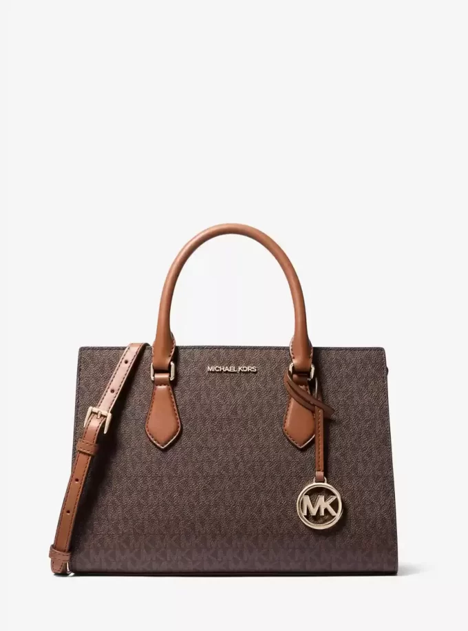 Sheila Medium Logo Satchel Sheila Medium Logo Satchel