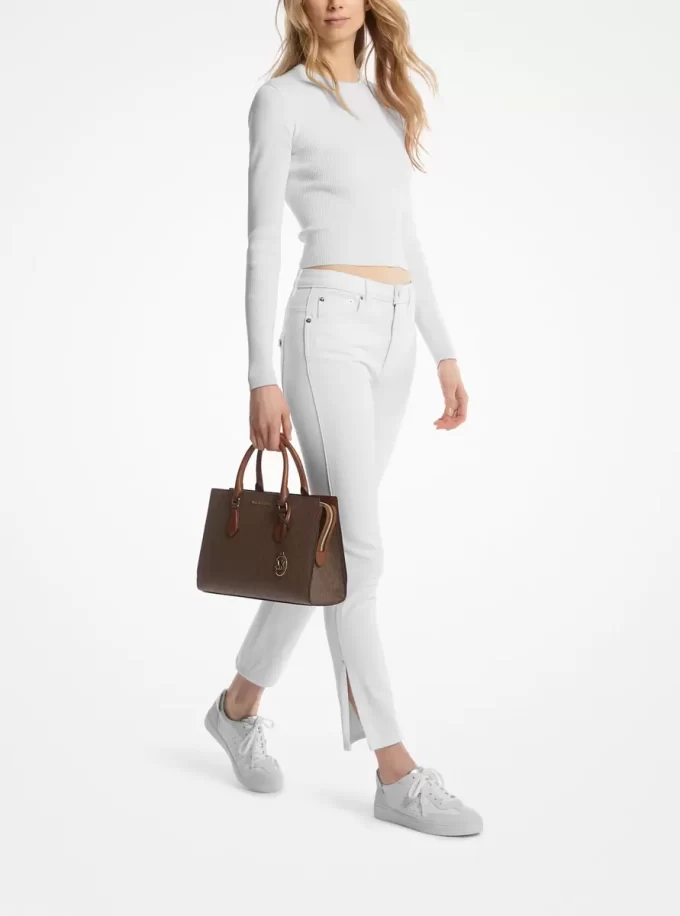 Sheila Medium Logo Satchel Sheila Medium Logo Satchel