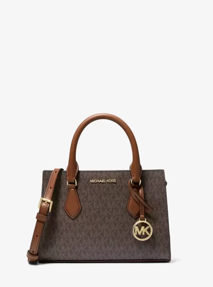 Sheila Small Signature Logo Satchel