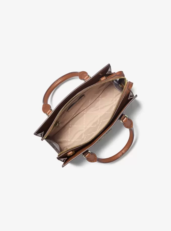 Sheila Small Signature Logo Satchel