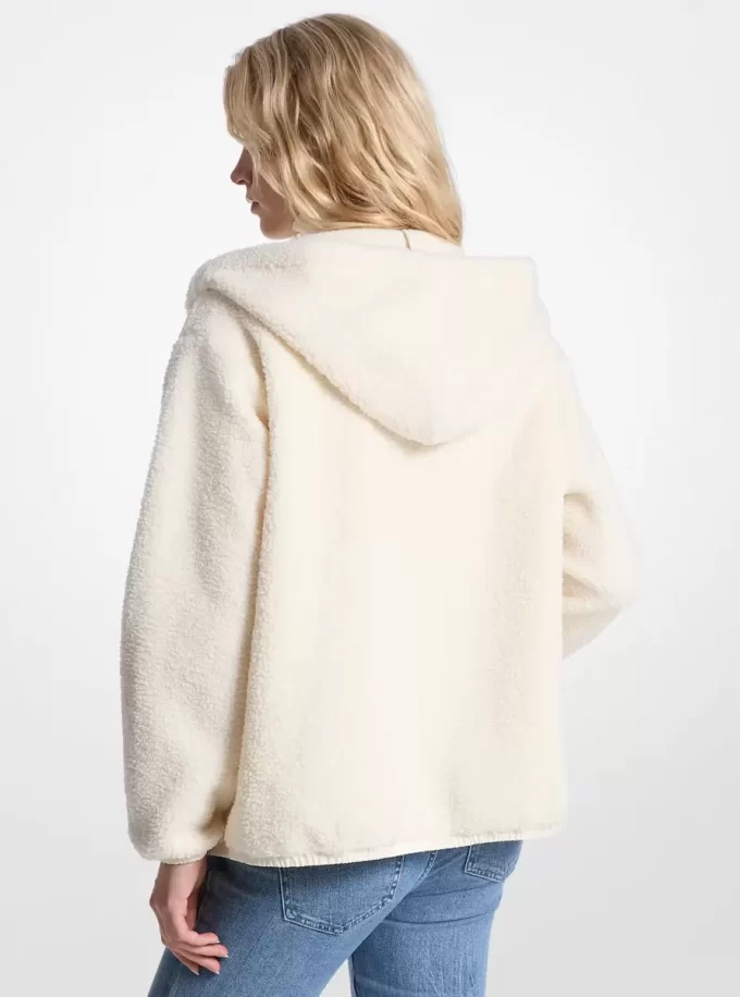 Sherpa-Kapuzenjacke