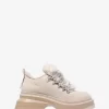 Shiloh Nubuk- und Kunstfell-Plateau-Stiefel