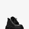Shiloh Plateau-Stiefel aus Leder und Kunstfell