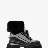 Shiloh Verzierter Mixed-Media-Stiefel Shiloh Verzierter Mixed-Media-Stiefel