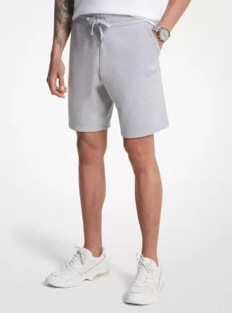 Shorts aus Baumwollmischgewebe (French Terry)