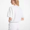 Shorts mit Logo-Jacquard-Strick Shorts mit Logo-Jacquard-Strick