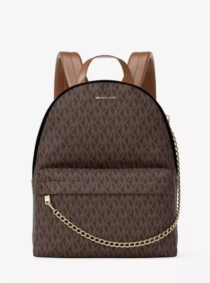 Slater Medium Rucksack mit charakteristischem Logo Slater Medium Rucksack mit charakteristischem Logo