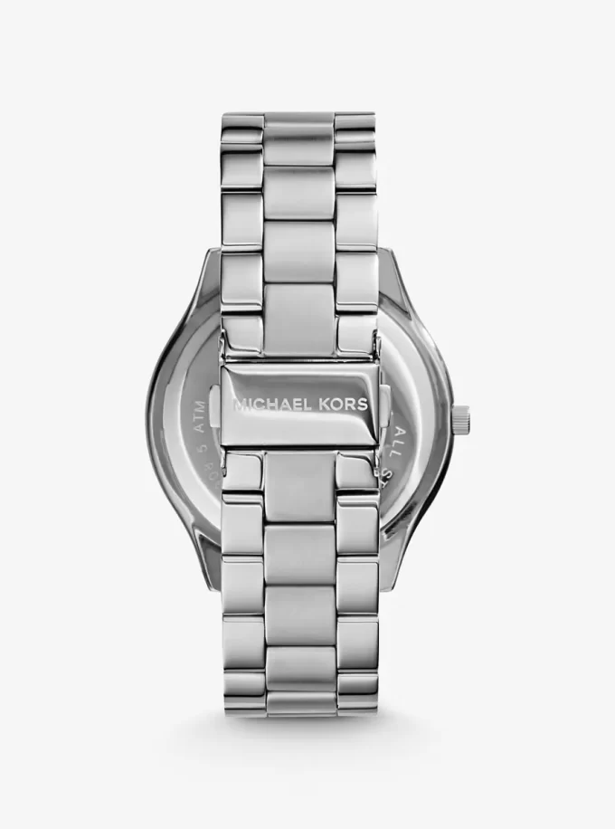 Slim Runway silberfarbene Uhr Slim Runway silberfarbene Uhr