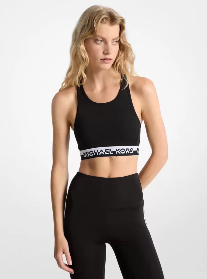 Sport-BH mit Logo-Tape Sport-BH mit Logo-Tape