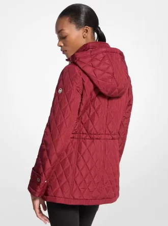 Steppjacke mit Kapuze