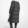 Steppjacke mit Kunstpelzbesatz