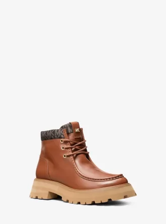 Stiefelette aus Cade-Leder