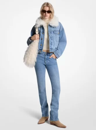 Stretch-Denim-Zigarettenjeans