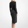 Stretch-Wickelkleid aus mattem Jersey Stretch-Wickelkleid aus mattem Jersey