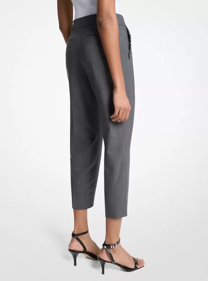 Stretch-Woll-Cropped-Hose Stretch-Woll-Cropped-Hose