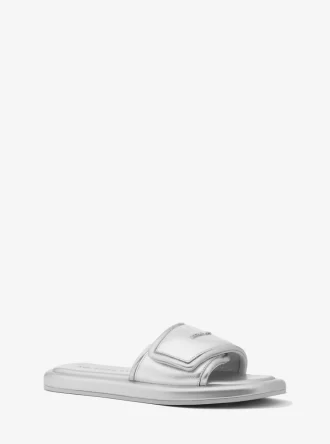 Suki Metallic Slide Sandale