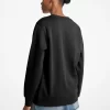 Sweatshirt aus Baumwollmischgewebe mit Logoverzierung