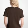 T-Shirt aus Bio-Baumwolle mit Logoverzierung